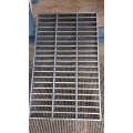 Bar Grating Made of Stainless Steel Destined to The Drainage of Surface Waters.